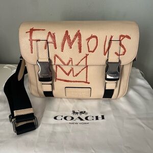 Coach X Jean Michel Basquiat
Track Crossbody Bag